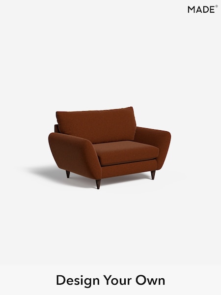 Soft Touch Boucle/Rust Orange Tinsley By Made (H39685) | £675