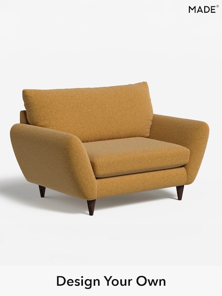 Soft Touch Boucle/Ochre Yellow Tinsley By Made (H39688) | £675
