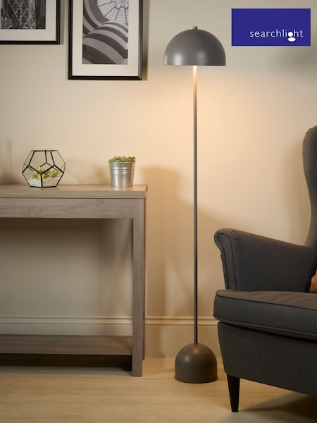 Searchlight Grey Meridian Floor Lamp (H39725) | £47