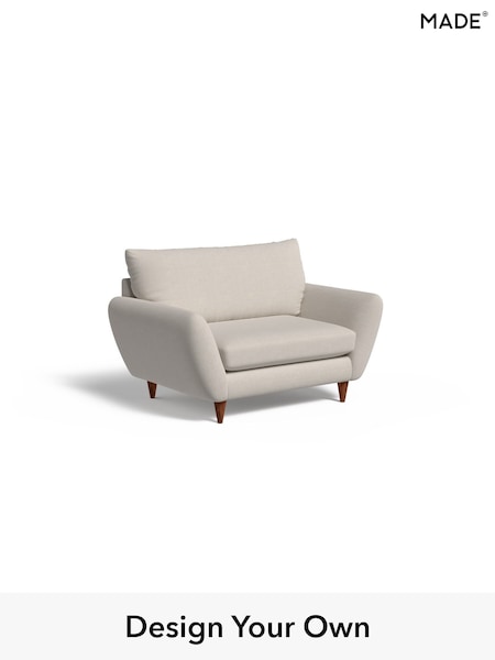 Textured Woven/Silver Grey Tinsley By Made (H39727) | £725
