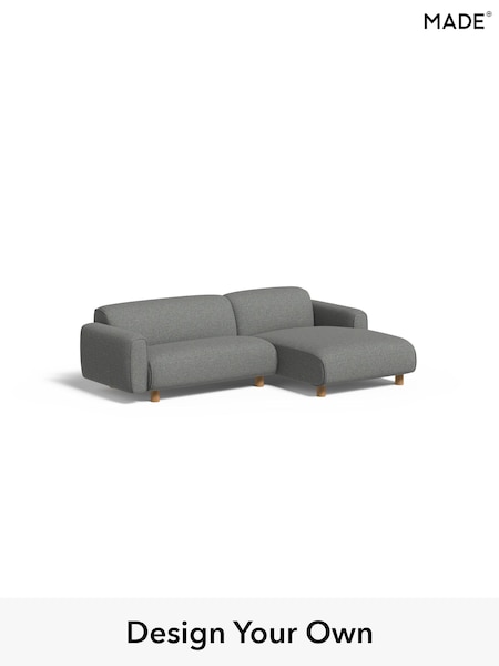 Textured Woven/Ink Blue Diego By Made (H39732) | £1,599