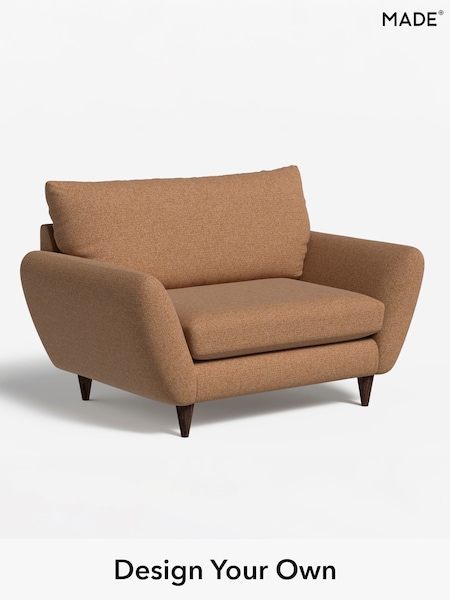 Textured Woven/Burnt Orange Tinsley By Made (H39736) | £725