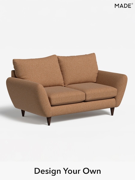 Textured Woven/Burnt Orange Tinsley By Made (H39736) | £875