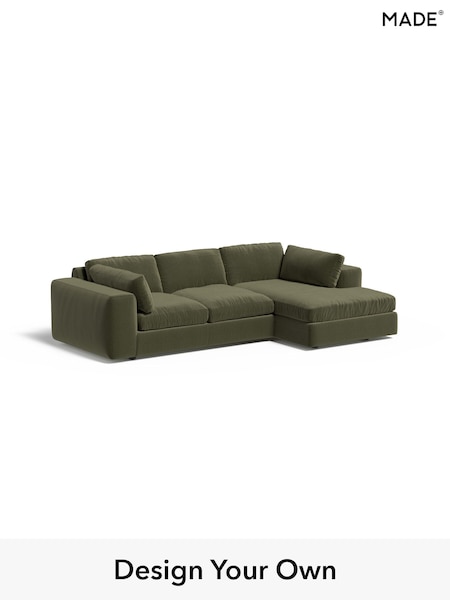 Matt Corduroy/Fennel Green Alec By Made (H39757) | £1,999