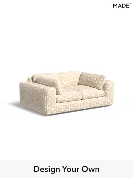 Clyde Abstract/Light Oatmeal Natural Alec By Made (H39758) | £1,499