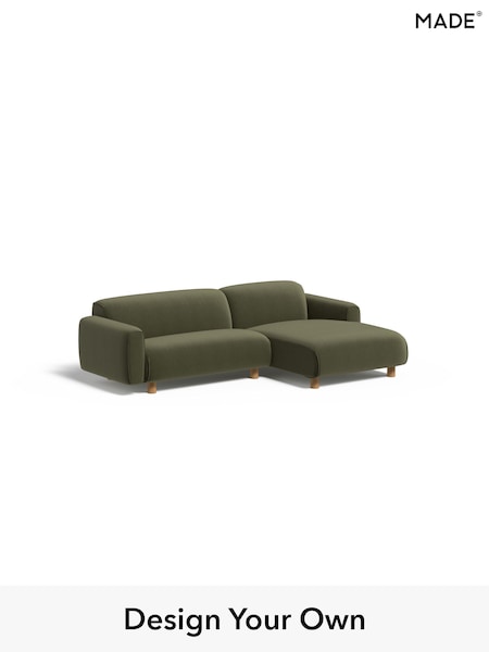 Matt Corduroy/Fennel Green Diego By Made (H39761) | £1,499