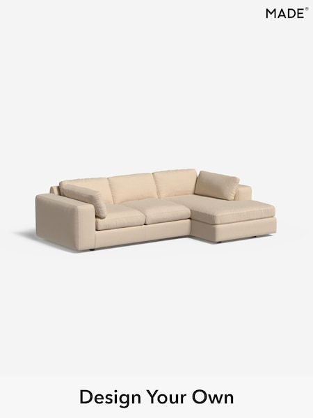 Made Weave/Light Stone Natural Alec By Made (H39771) | £2,150