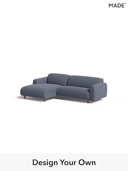 Soft Chenille Easy Clean/Denim Blue Diego By Made (H39817) | £1,599