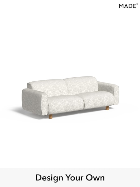 Textured Wave Boucle/Soft White Diego By Made (H39827) | £1,125