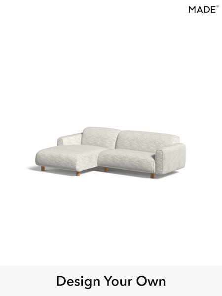 Textured Wave Boucle/Soft White Diego By Made (H39827) | £1,699
