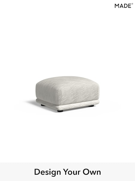 Textured Wave Boucle/Soft White Jadis By Made (H39833) | £450
