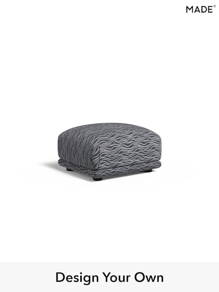 Textured Wave Boucle/Dark Ink Blue Jadis By Made (H39836) | £450