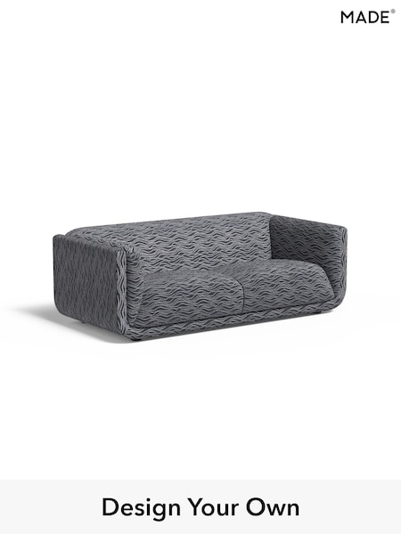 Textured Wave Boucle/Dark Ink Blue Jadis By Made (H39836) | £1,450
