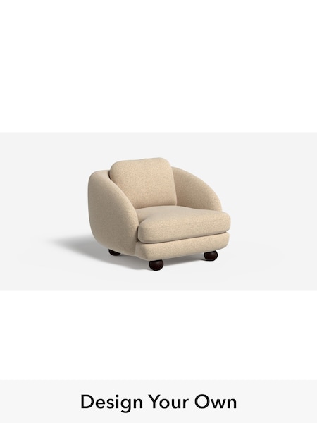 Soft Touch Boucle/Natural Linen Madris By Made (H39840) | £899