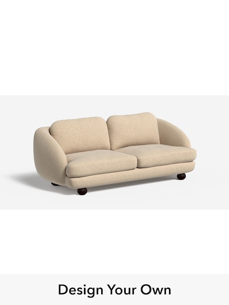 Soft Touch Boucle/Natural Linen Madris By Made (H39840) | £1,399