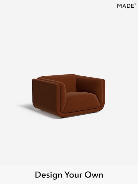 Soft Touch Boucle/Rust Orange Jadis By Made (H39849) | £950