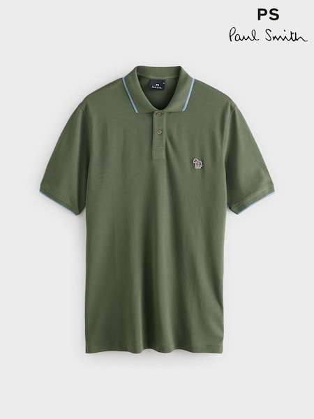 PS Paul Smith Regular-Fit Tipped Collar Polo Shirt (H39853) | £95