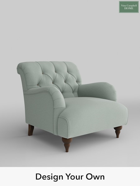 Moore/Aqua Blue Milner By Nina Campbell (H39870) | £950