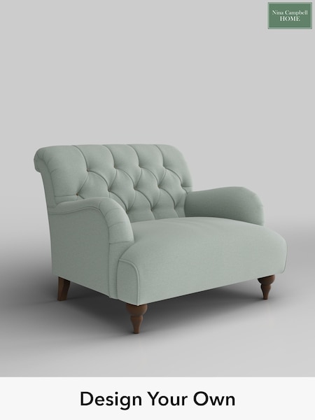 Moore/Aqua Blue Milner By Nina Campbell (H39870) | £1,150