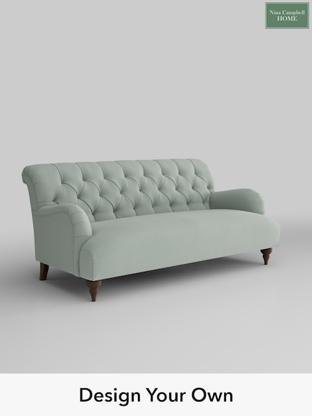 Moore/Aqua Blue Milner By Nina Campbell (H39870) | £1,399