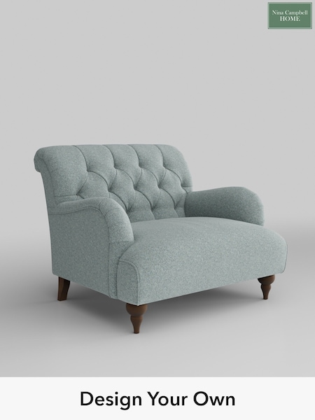 Walpole/Aqua Blue Milner By Nina Campbell (H39879) | £925