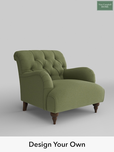 Whistler/Leaf Green Milner By Nina Campbell (H39893) | £850