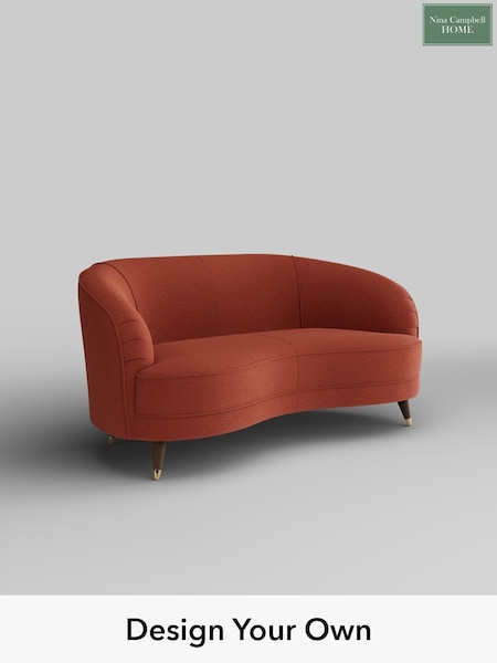 Whistler/Terracotta Orange Bramerton By Nina Campbell (H39900) | £1,375