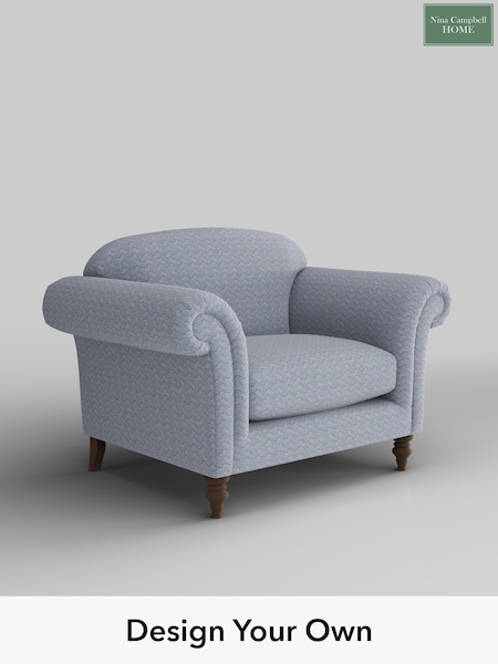 Briar/Navy Blue Lamont By Nina Campbell (H39901) | £1,275