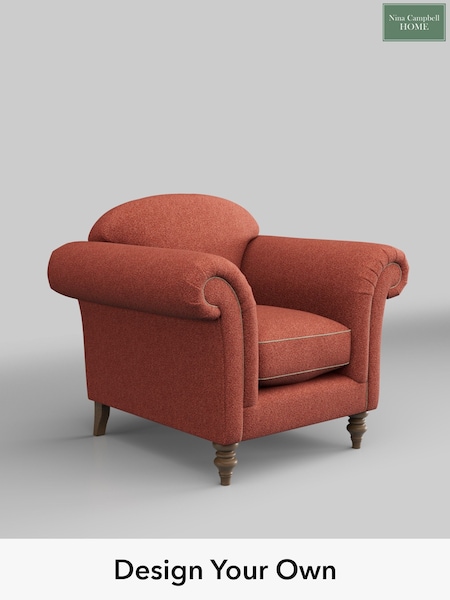 Walpole Combo/Terracotta Orange Lamont By Nina Campbell (H39905) | £925