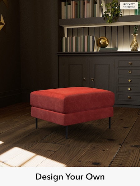 Luxe Kneedlecord Velvet/Burnt Sienna Orange The Grace By Rockett St George (H39907) | £350