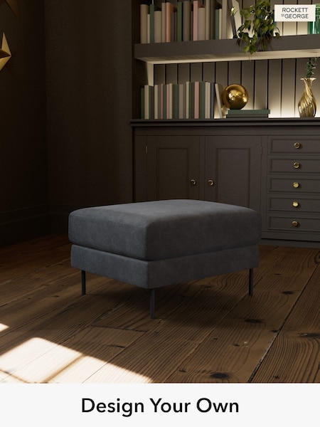 Luxe Kneedlecord Velvet/Graphite Grey The Grace By Rockett St George (H39910) | £350