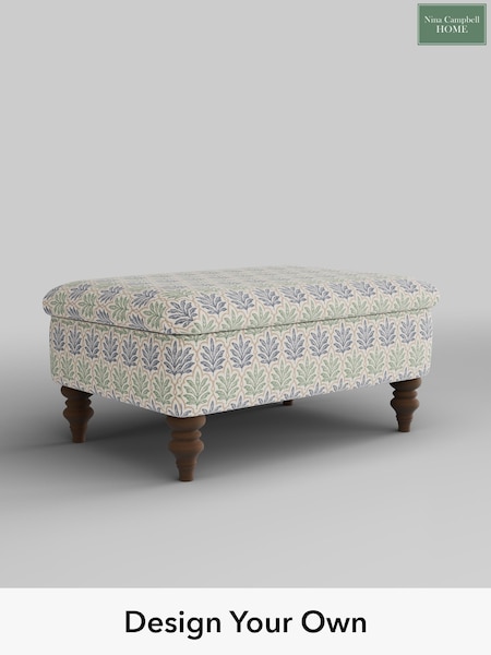 Hawthorn Trellis/Blue Lamont By Nina Campbell (H39913) | £525