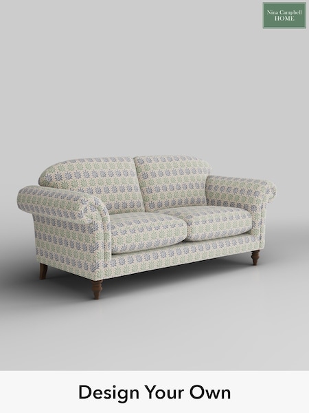 Hawthorn Trellis/Blue Lamont By Nina Campbell (H39913) | £1,725