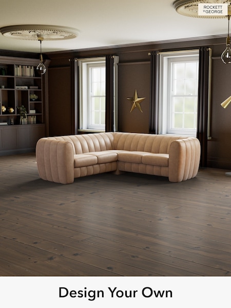 Luxe Kneedlecord Velvet/Natural Whisper The Bowie By Rockett St George (H39914) | £2,599
