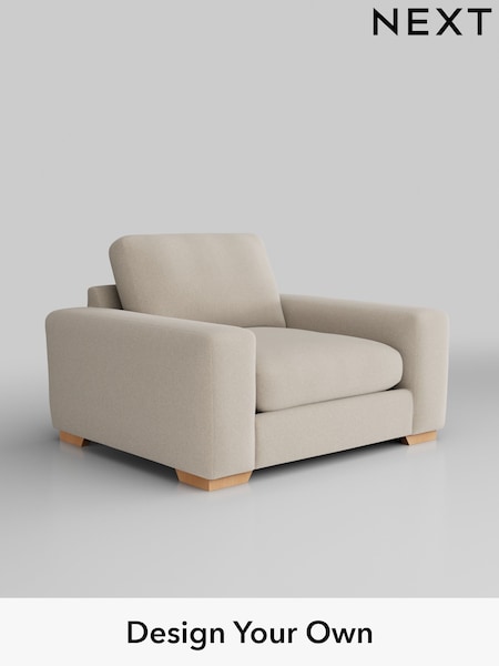 Tweedy Blend Easy Clean/Oyster Houghton Deep Relaxed Sit (H39952) | £925