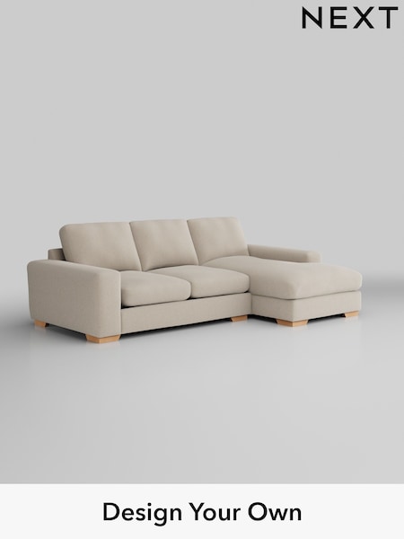 Tweedy Blend Easy Clean/Oyster Houghton Deep Relaxed Sit (H39952) | £1,975