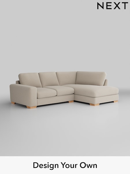 Tweedy Blend Easy Clean/Oyster Houghton Deep Relaxed Sit (H39952) | £2,050