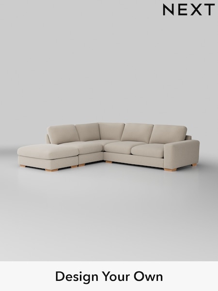 Tweedy Blend Easy Clean/Oyster Houghton Deep Relaxed Sit (H39952) | £2,525