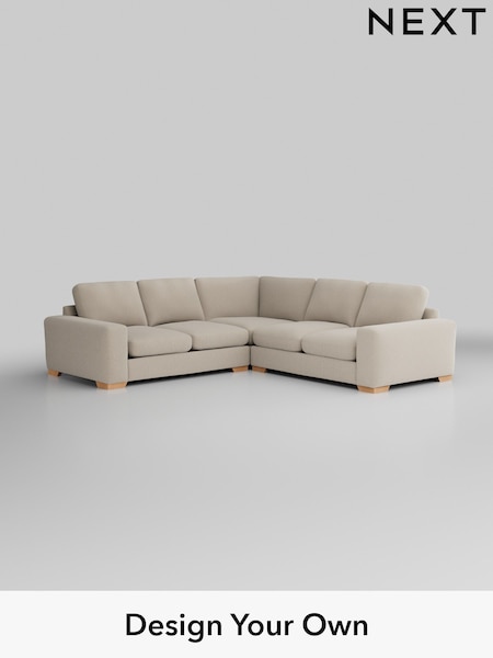 Tweedy Blend Easy Clean/Oyster Houghton Deep Relaxed Sit (H39952) | £2,675