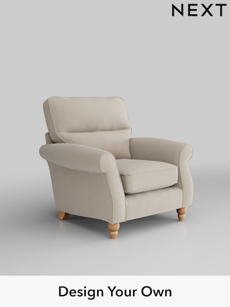 Tweedy Blend Easy Clean/Oyster Ashford Highback (H39954) | £825