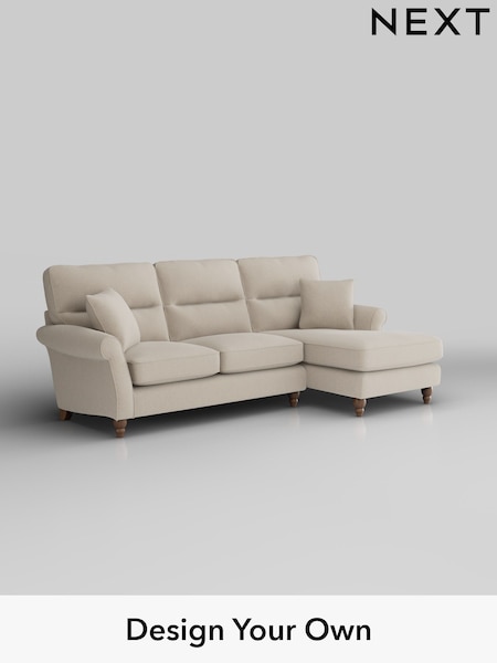 Tweedy Blend Easy Clean/Oyster Ashford Highback (H39954) | £1,925