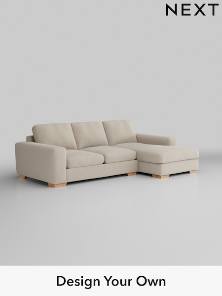 Tweedy Blend Easy Clean/Oyster Houghton Deep Sit (H39960) | £1,899