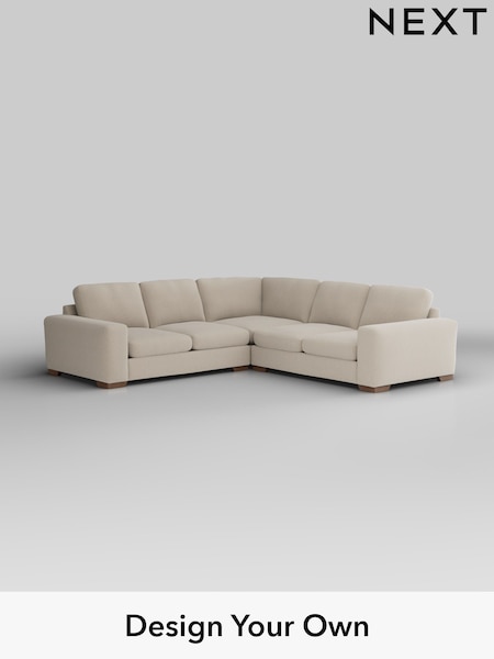 Tweedy Blend Easy Clean/Oyster Houghton Deep Sit (H39960) | £2,625