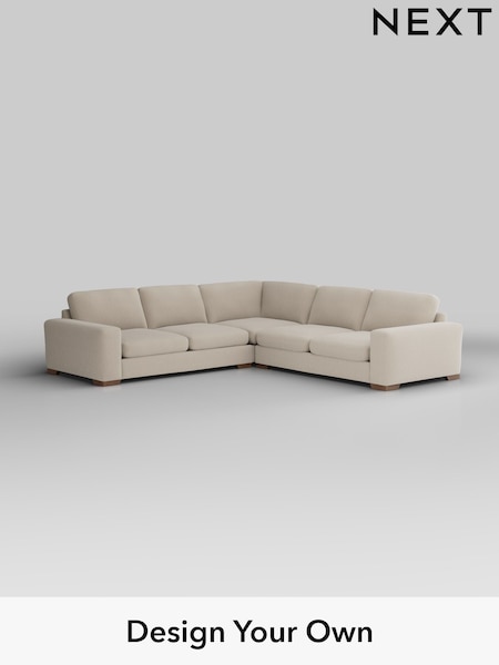 Tweedy Blend Easy Clean/Oyster Houghton Deep Sit (H39960) | £2,725