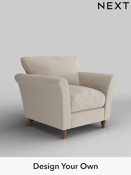 Tweedy Blend Easy Clean/Oyster Hartley Relaxed Sit (H39963) | £725