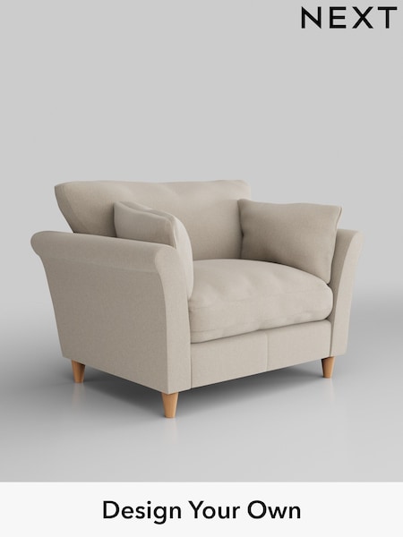 Tweedy Blend Easy Clean/Oyster Hartley Relaxed Sit (H39963) | £825