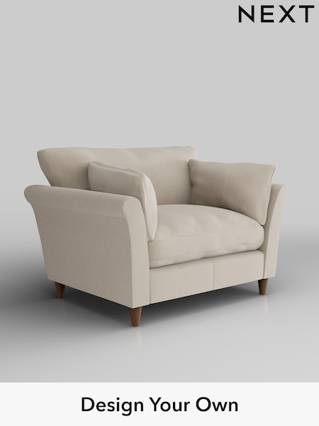 Tweedy Blend Easy Clean/Oyster Hartley Relaxed Sit (H39963) | £925