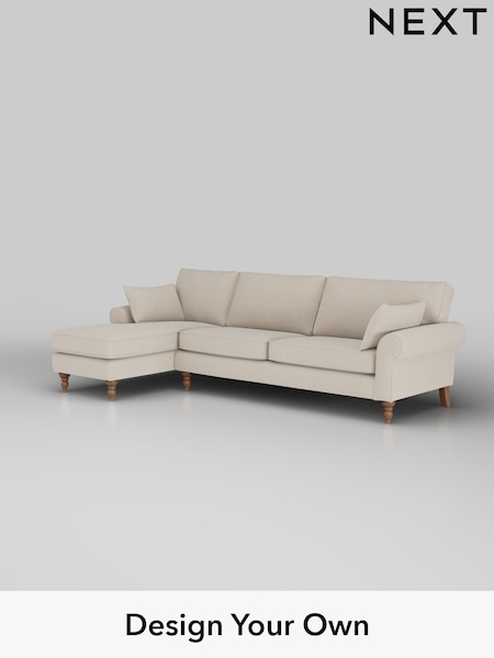 Tweedy Blend Easy Clean/Oyster Mallory (H39965) | £1,450