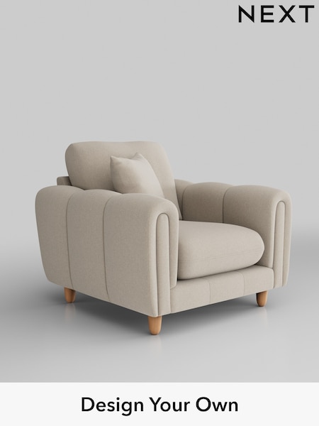 Tweedy Blend Easy Clean/Oyster Odella (H39966) | £775