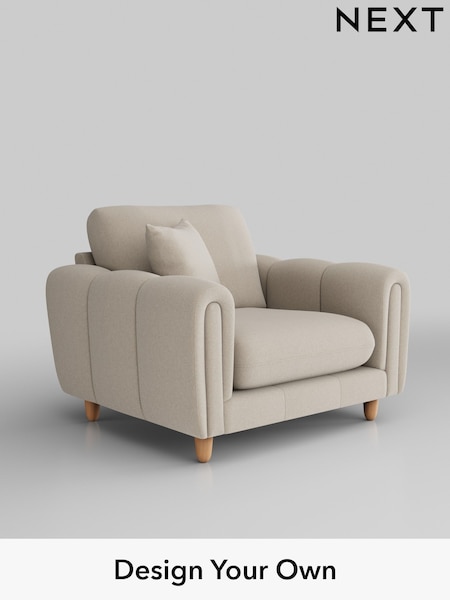 Tweedy Blend Easy Clean/Oyster Odella (H39966) | £875